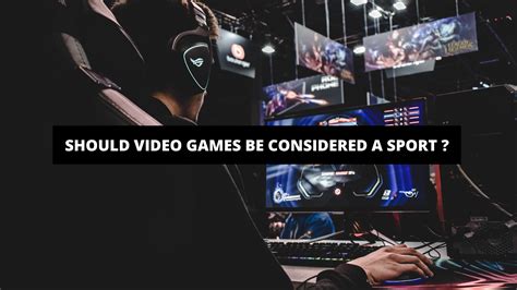 should cybersports be considered sports.